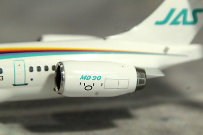 JetX McDonnell Douglas MD90 Japan Air System (JAS) 1:200 Scale