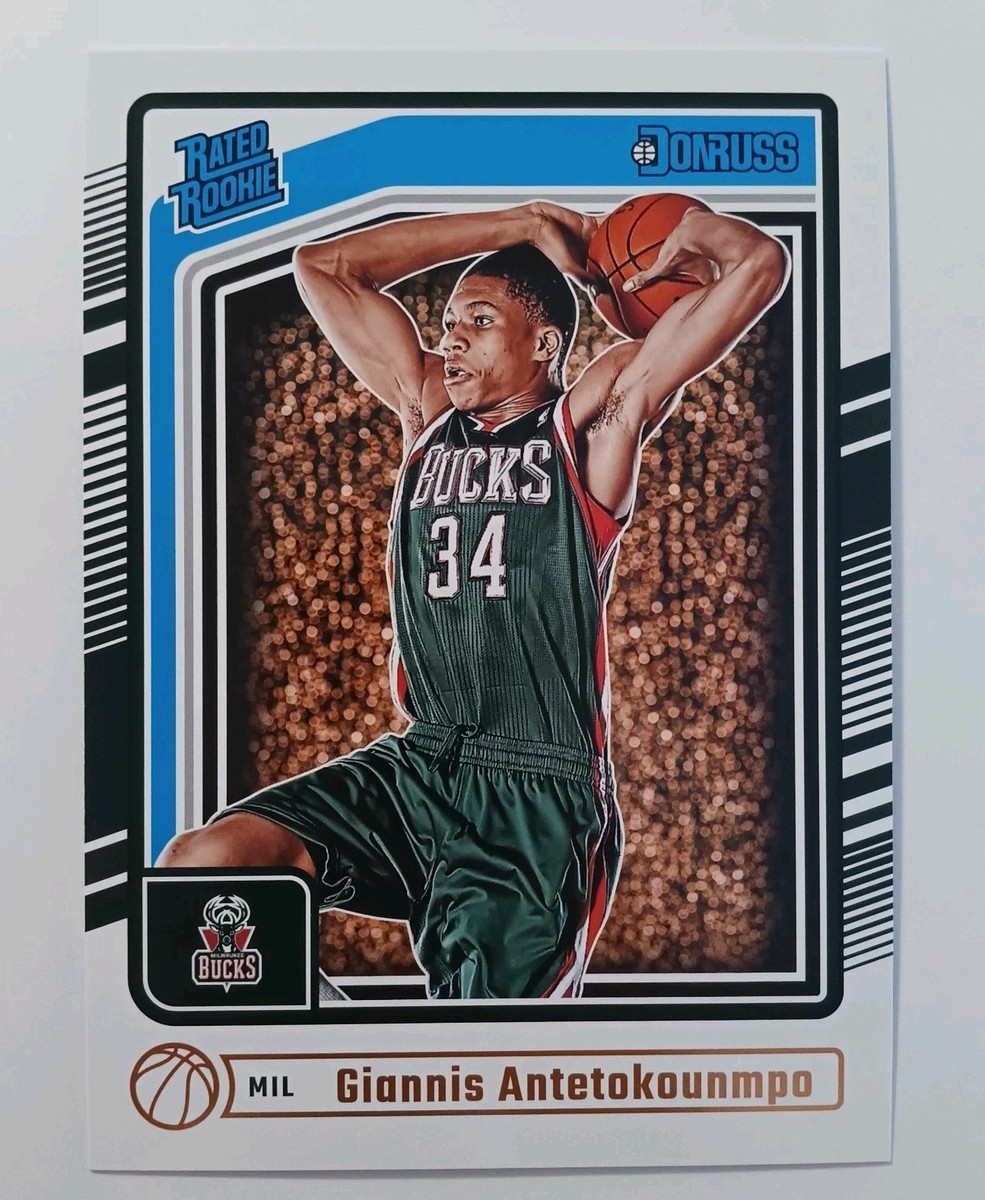 2024-25 Donruss Jumbo Rated Rookie Giannis Antetokounmpo #21 | eBay