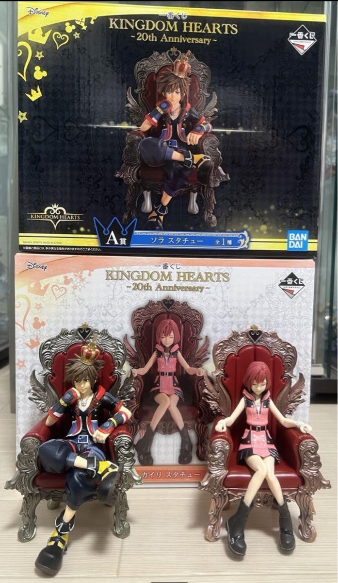 KINGDOM HEARTS A賞 ソラ スタチュー B賞 カイリ 2種 キングダム
