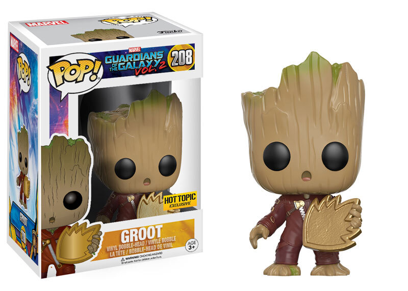 Funko POP Marvel Guardians of the Galaxy 2 Groot Toy Figure Hot