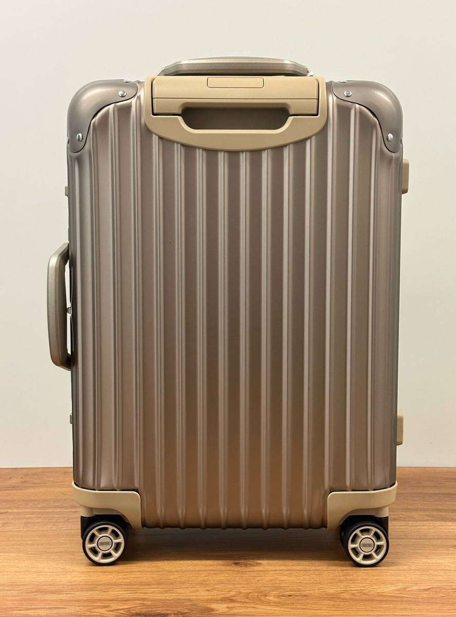 Rimowa Topas Cabin Titanium 32Liters (pre LVMH) - NEW -Made in