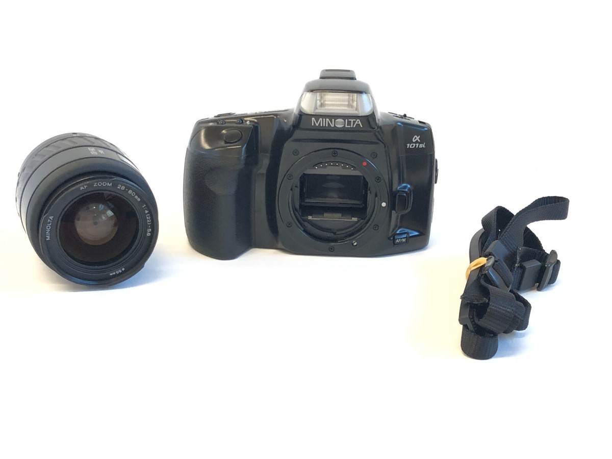 042 MINOLTA α101siフイルムカメラ100－200レンズ付き送料込み