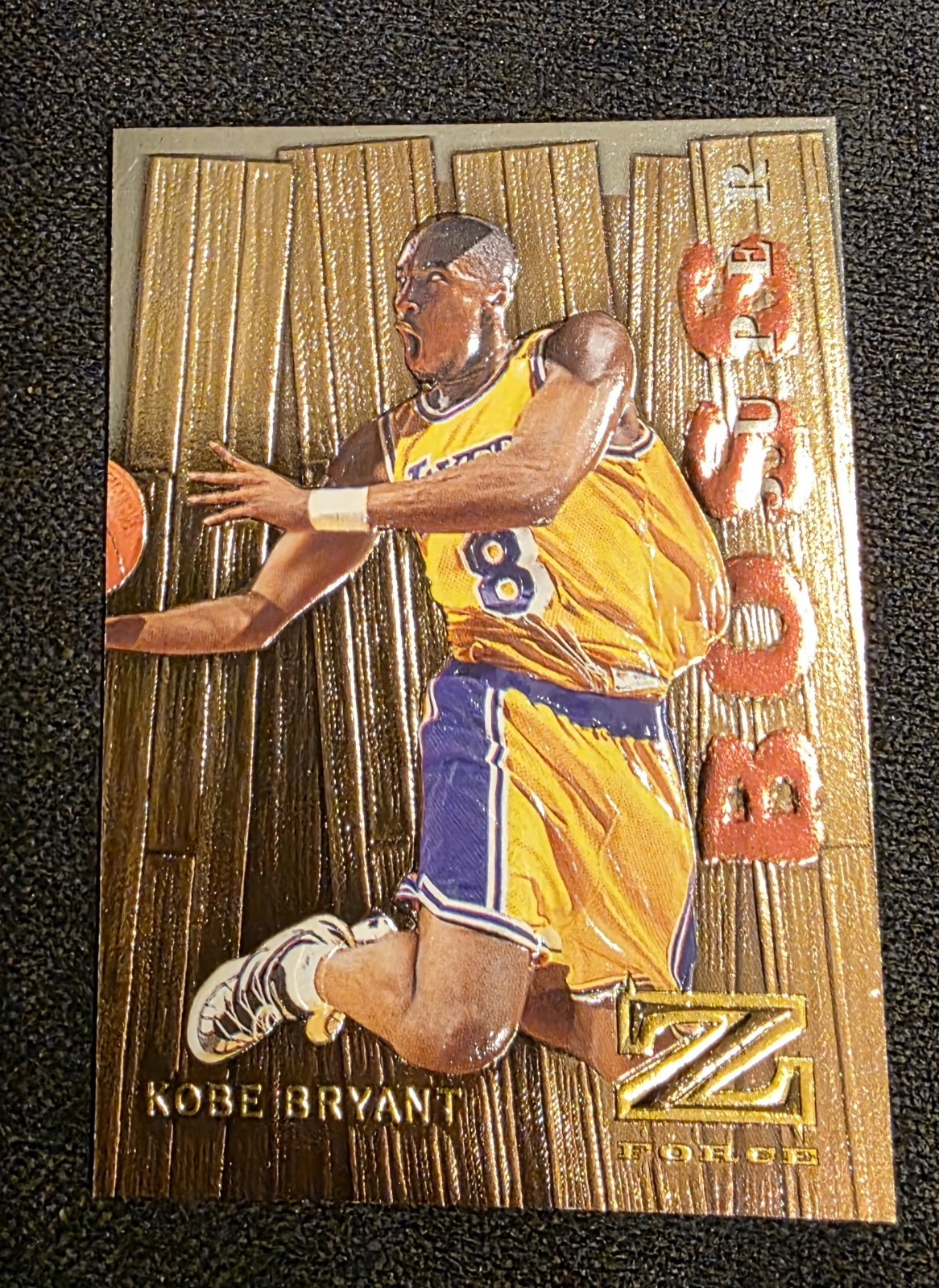 Kobe Bryant 1997 Skybox Z-Force #3SB Super Boss Price Guide