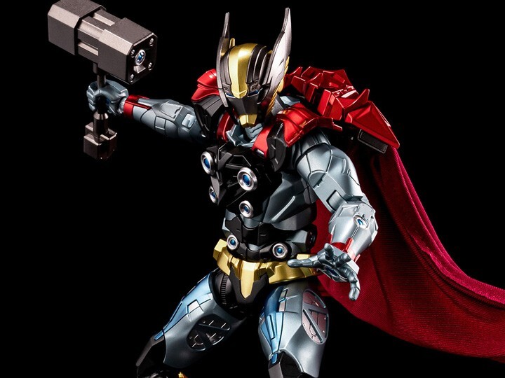 Sentinel Marvel Fighting Armor Thor Action Figure 170mm New In