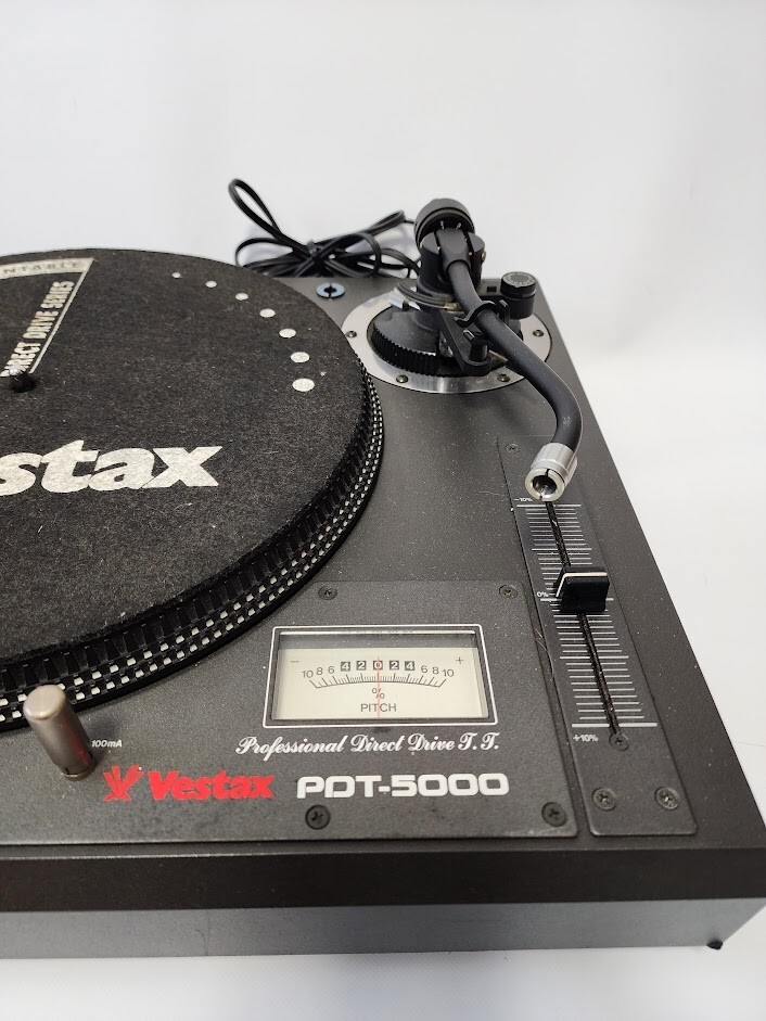 Vestax PDT 5000 Turntable Dj Black Direct Player Black | eBay
