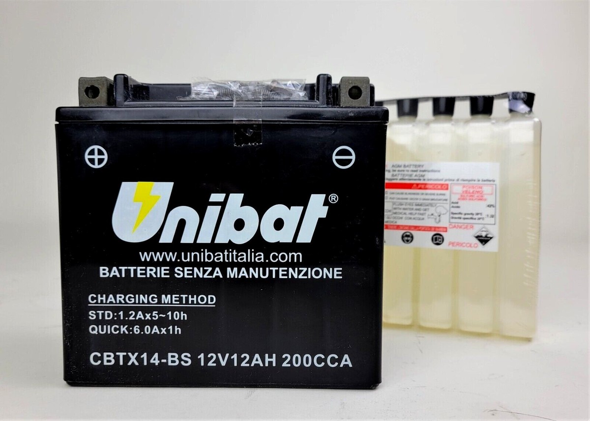 KAWASAKI ZX-12R ZX12R 1200 00-05 AGM MAINTENANCE FREE REPLACEMENT