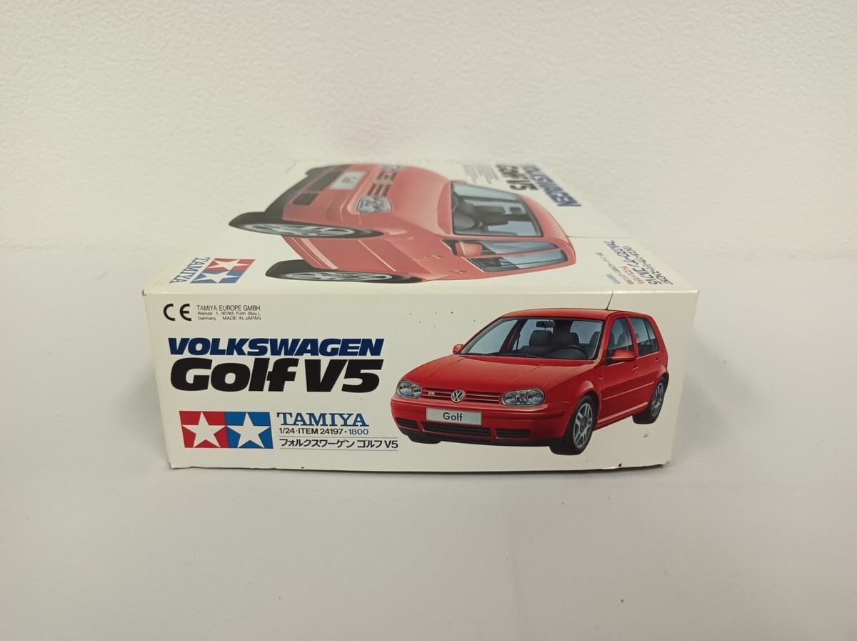 Tamiya 1/24 Volkswagen Golf V5 model kit 24197 Sports Car Series