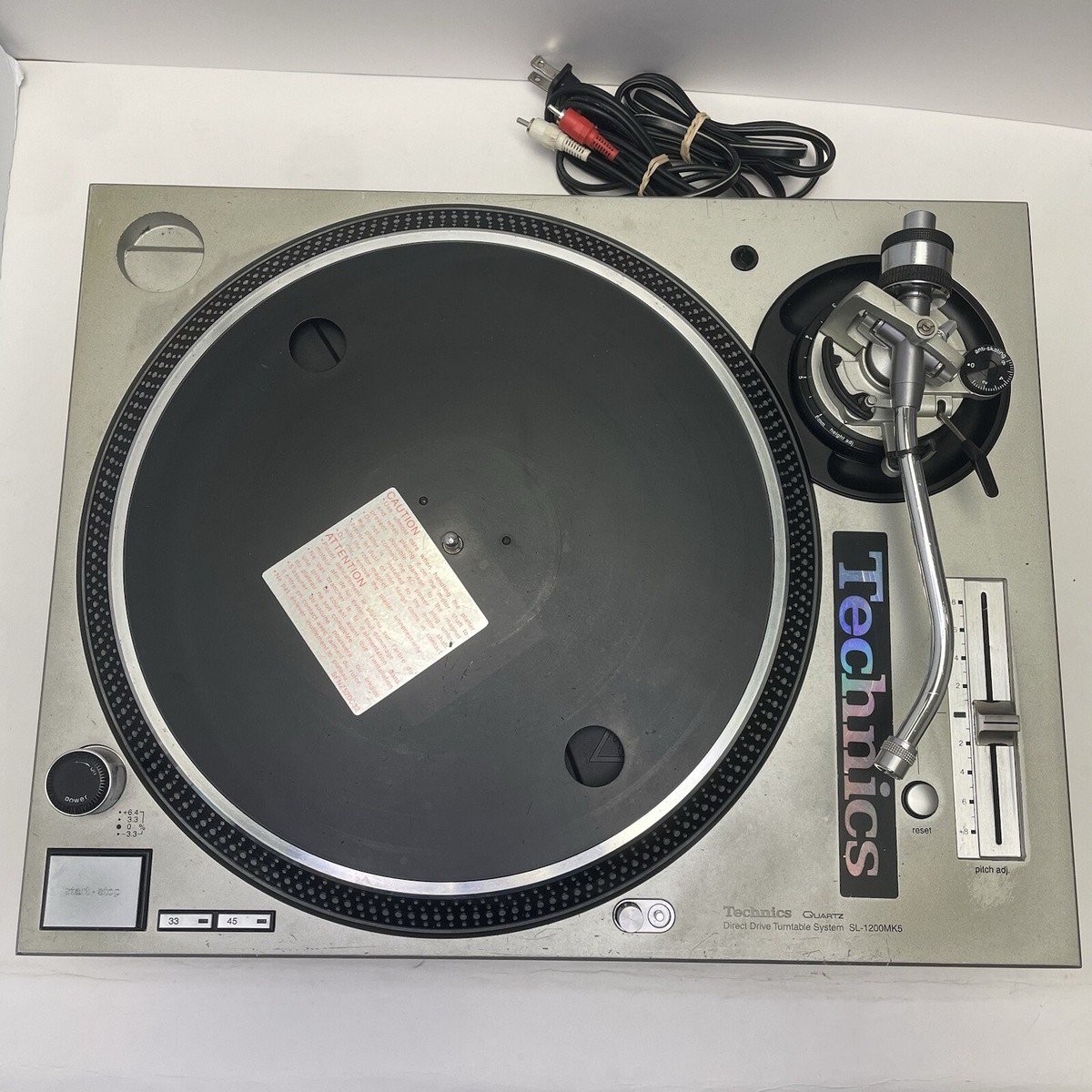 ターンテーブル テクニクスMK5G Technics SL-1200 ターンテーブル mk5
