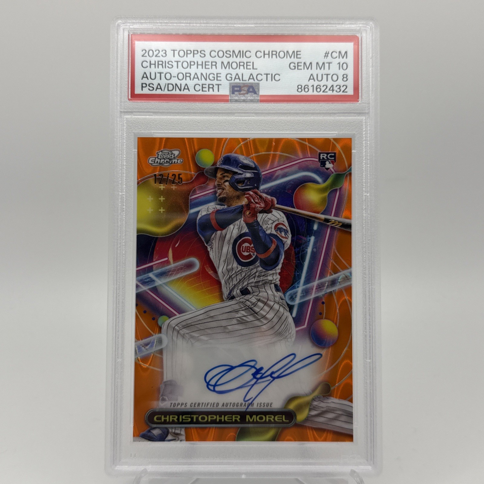 Christopher Morel 2023 Topps Chrome Cosmic #CCA-CM Autographs