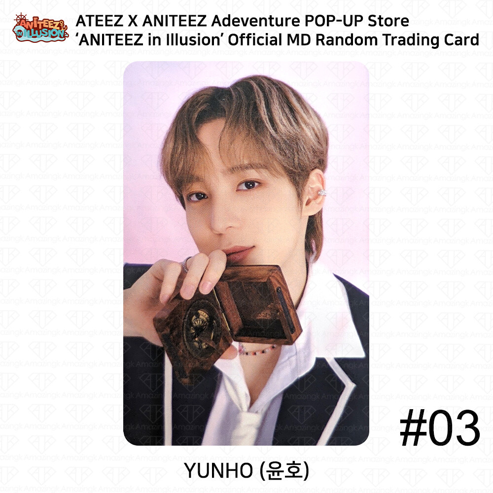 ATEEZ x ANITEEZ POP UP Store 'Aniteez in Illusion' Official MD