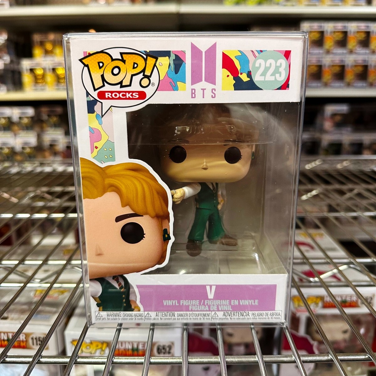 Funko Pop BTS Dynamite : V #223 Vinyl Figure 