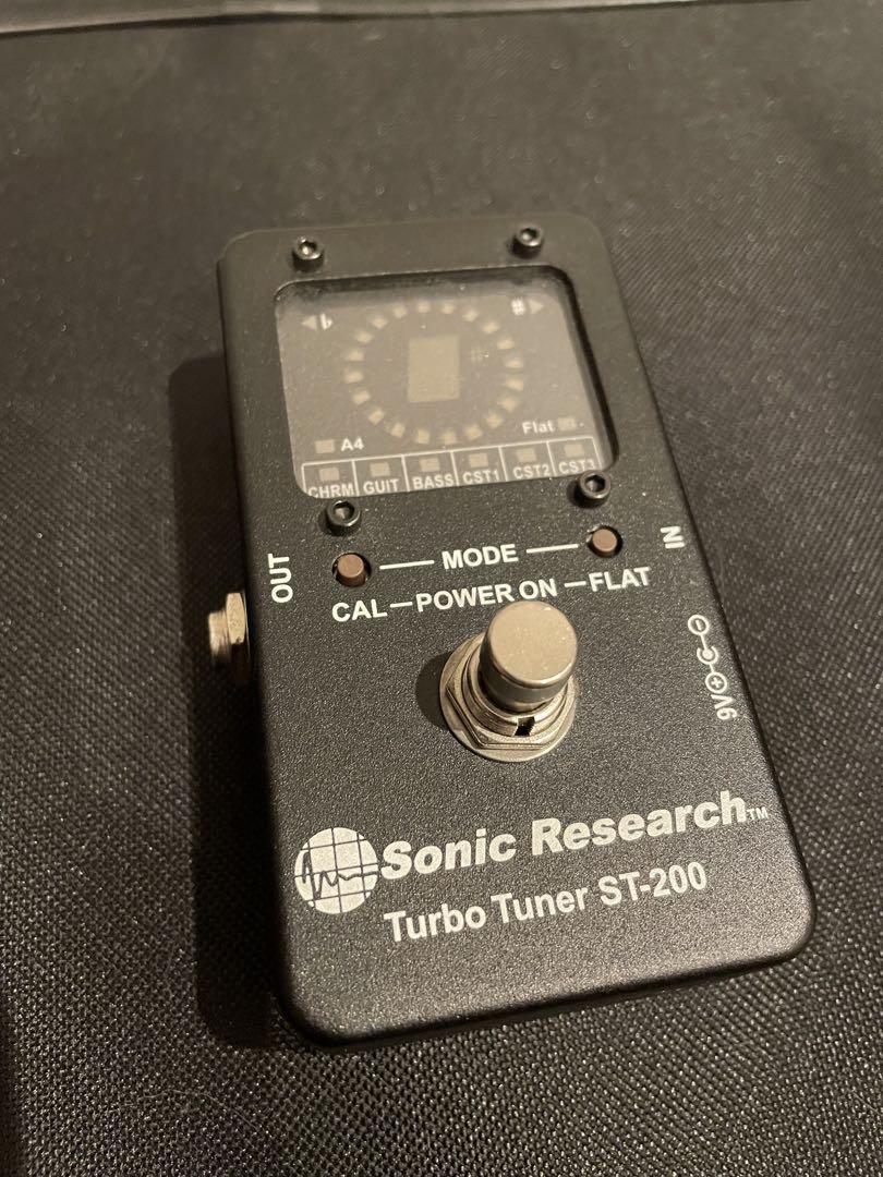 美品】Sonic Research Turbo Tuner ST-200 【公式通販】