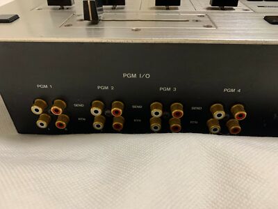 Problem Item! Vestax PMC-50A DJ Mixer Professional Mixing