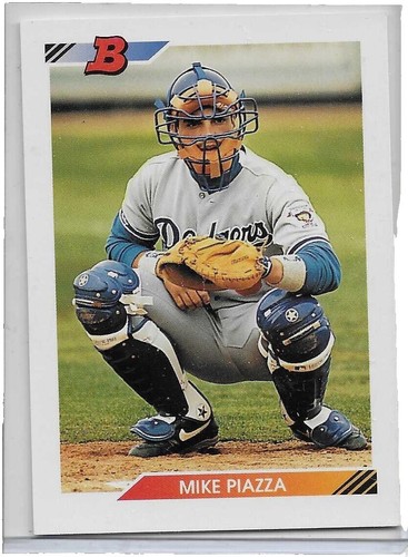 1992 BOWMAN MIKE PIAZZA nrmt-mt or betteer RC + 100 MIKE CARDS | eBay
