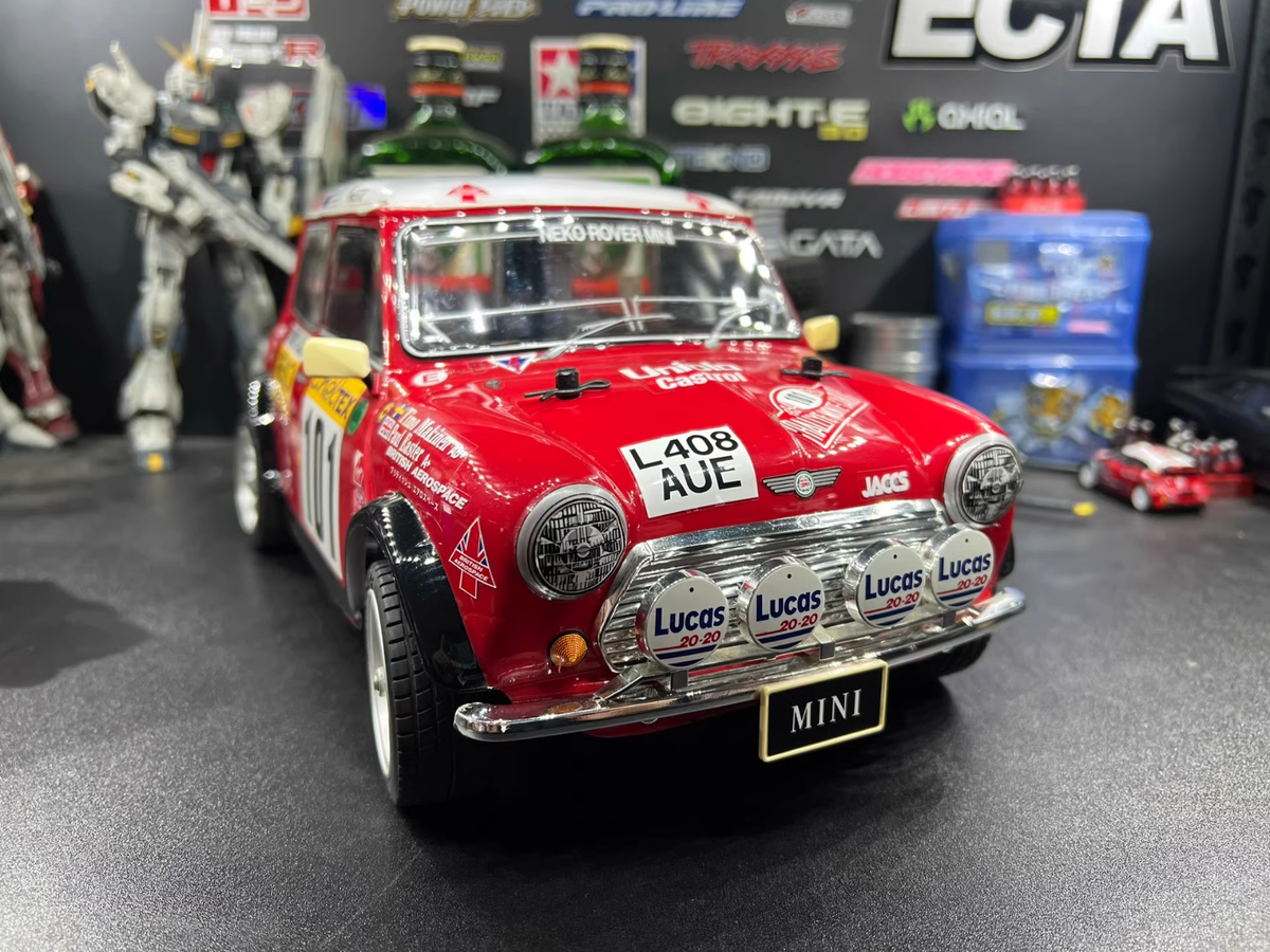 タミヤRC 1/10スケール94 ローバー ミニクーパーモンテカルロ ローバー