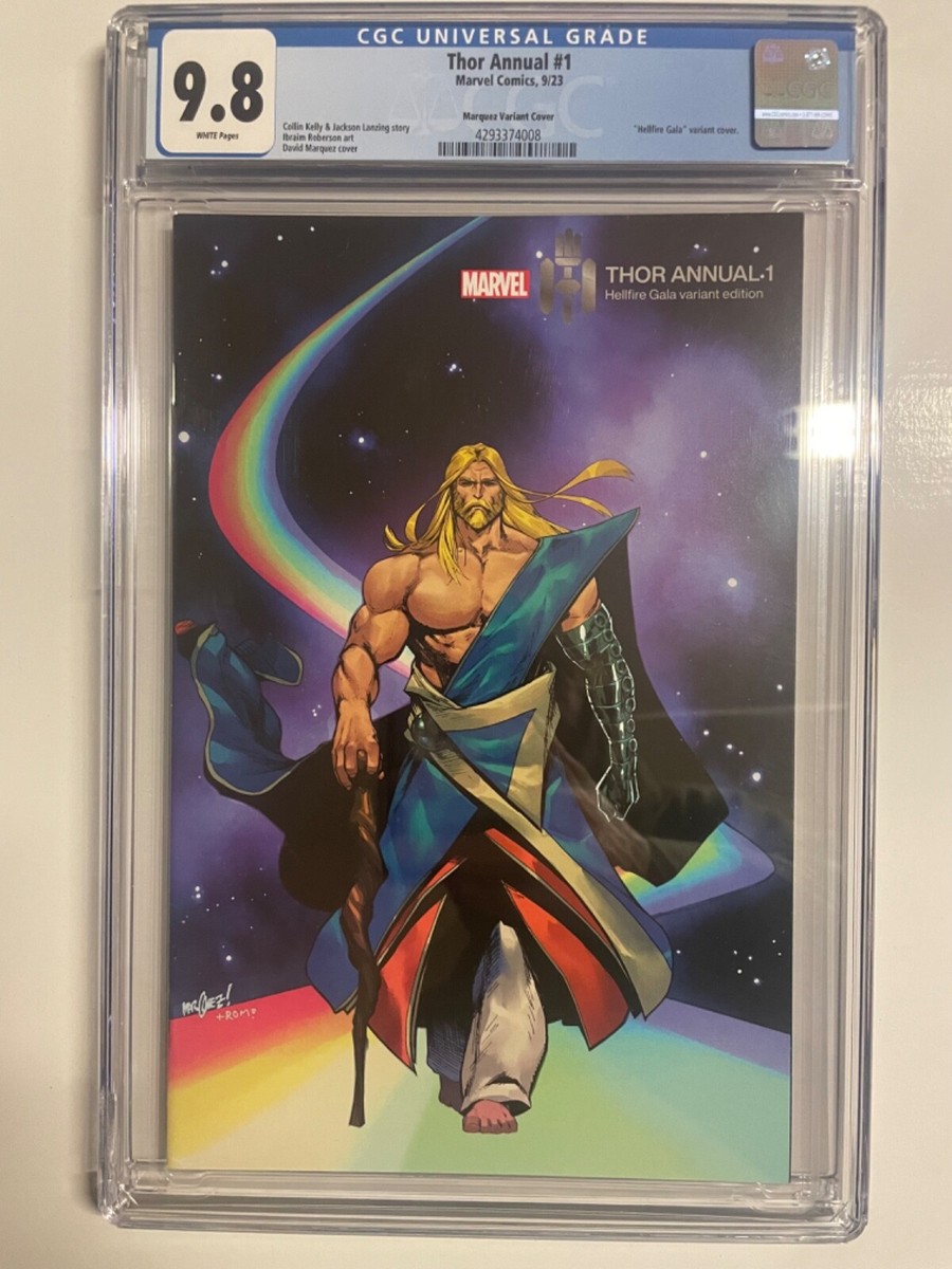 THOR ANNUAL #1 MARQUEZ HELLFIRE GALA VARIANT CGC 9.8 MARVEL COMICS