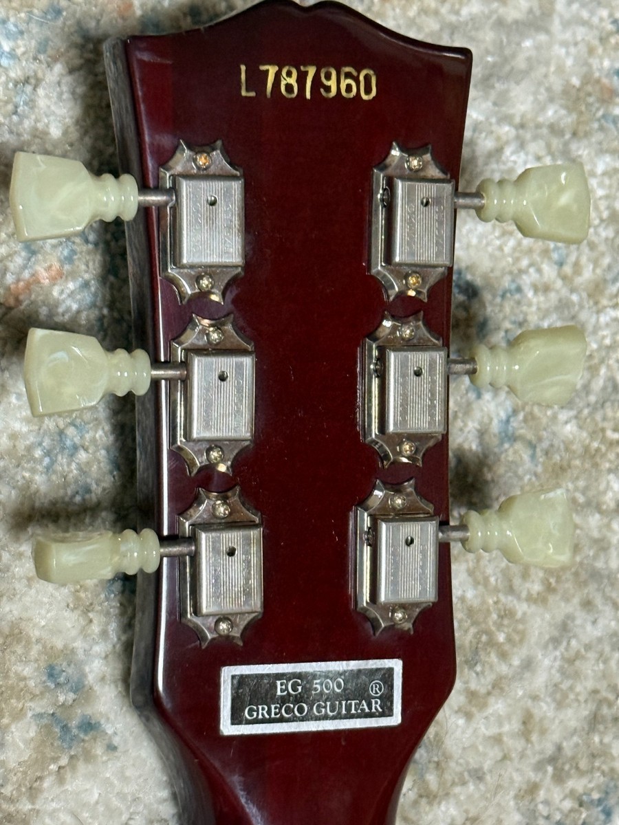 ギター GRECO EG-500 ICE TEA BURST U10000 1978s ギター GRECO EG-500