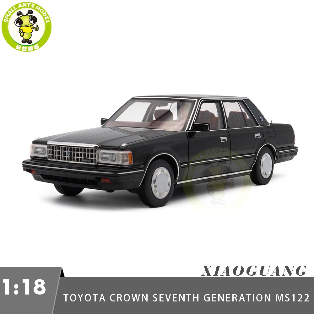 1/18 Toyota Crown Seventh Generation MS122 Black Red Interior