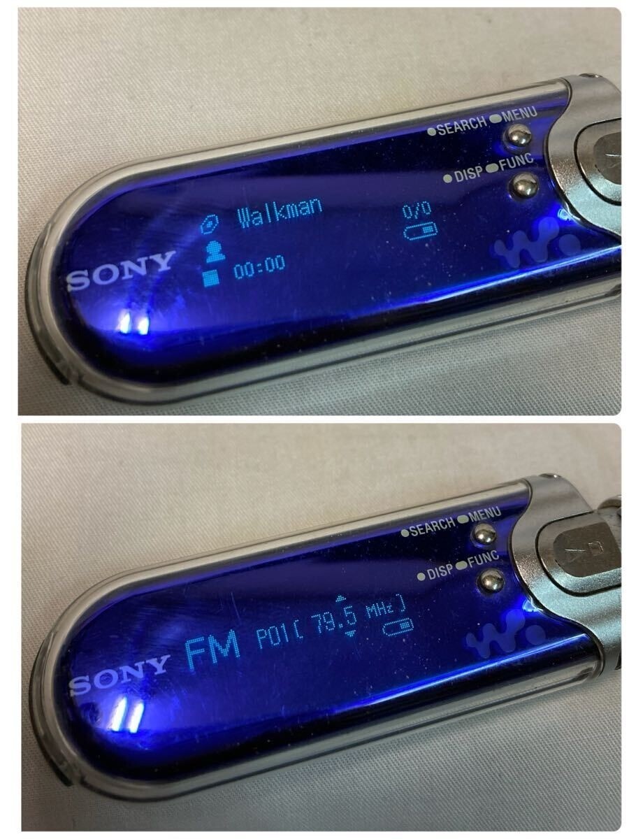 SONY NW-A607 1GB ブルー 完品 SONY NW-A607 1GB WALKMAN Digital