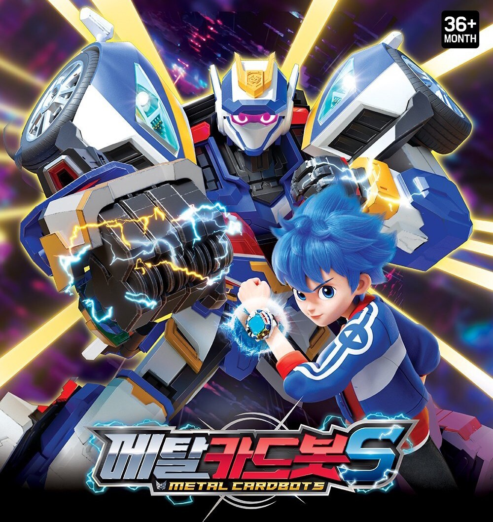 Metal Cardbot S RED BLITZ Redblitz Transforming Robot Figure