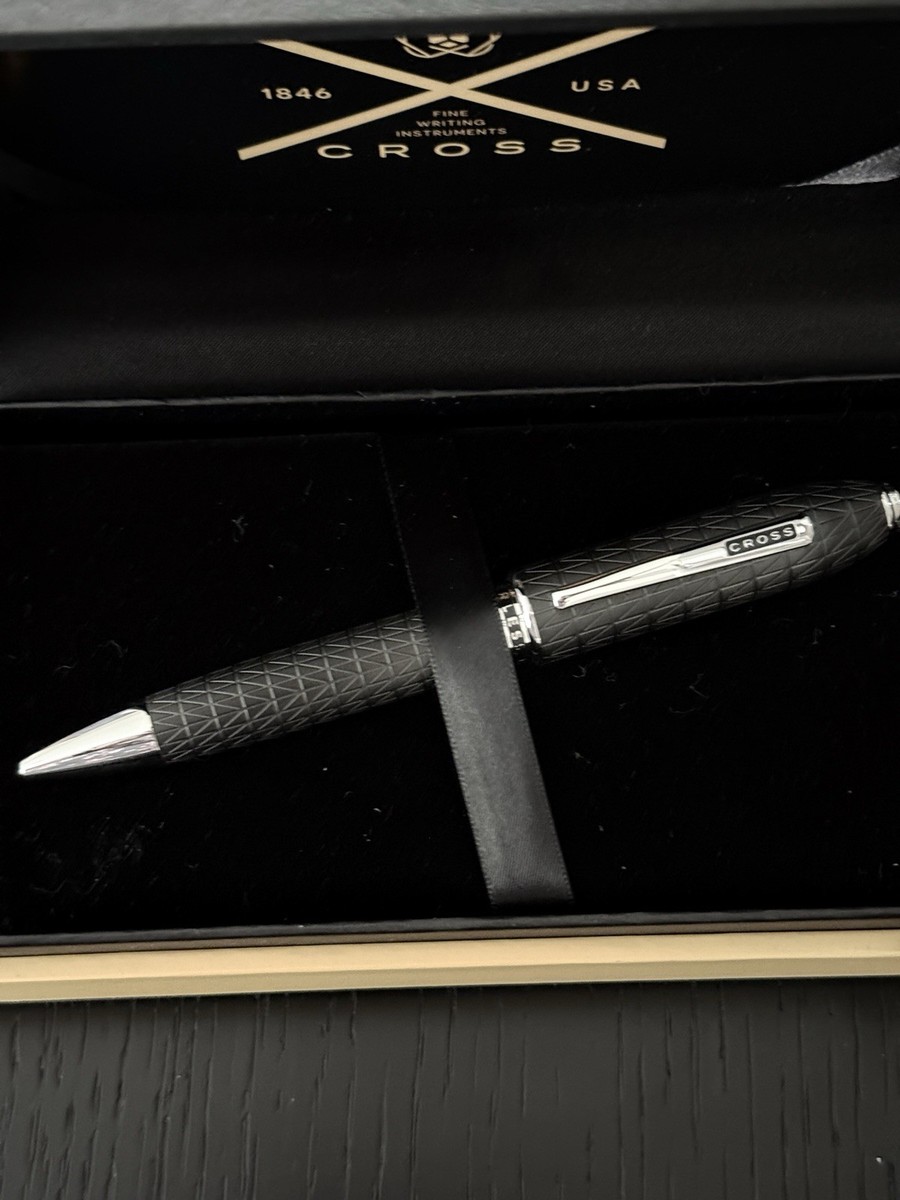 Cross Peerless 125 Tokyo Black Ballpoint Pen, New Rare Collectable