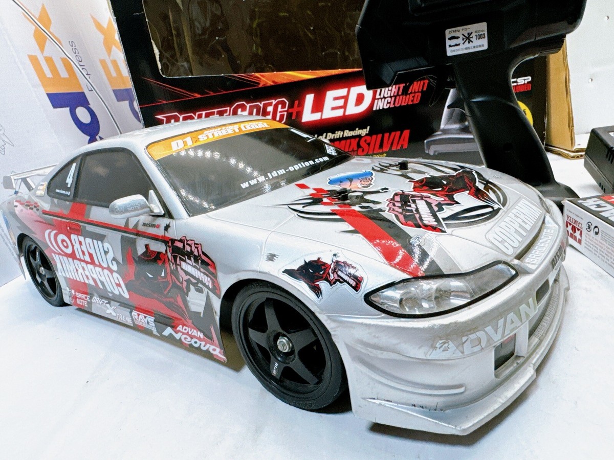 Tamiya 1/10 XB RC Car Nismo Coppermix Silvia TT-01D Chassis Drift