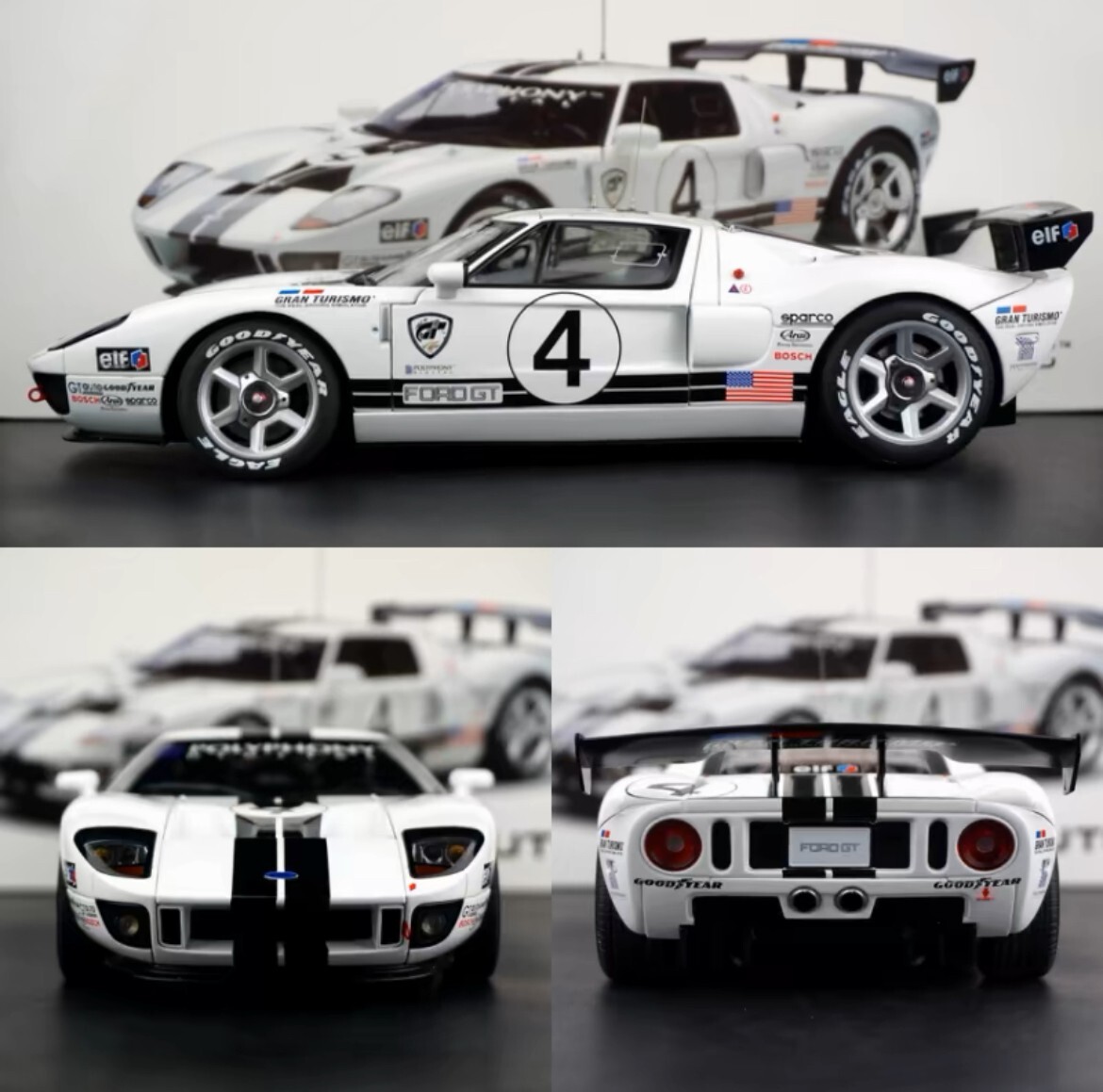 ハッピー様用 AUTOart 1/18 Ford GT ホワイト オートアート AUTOart 1