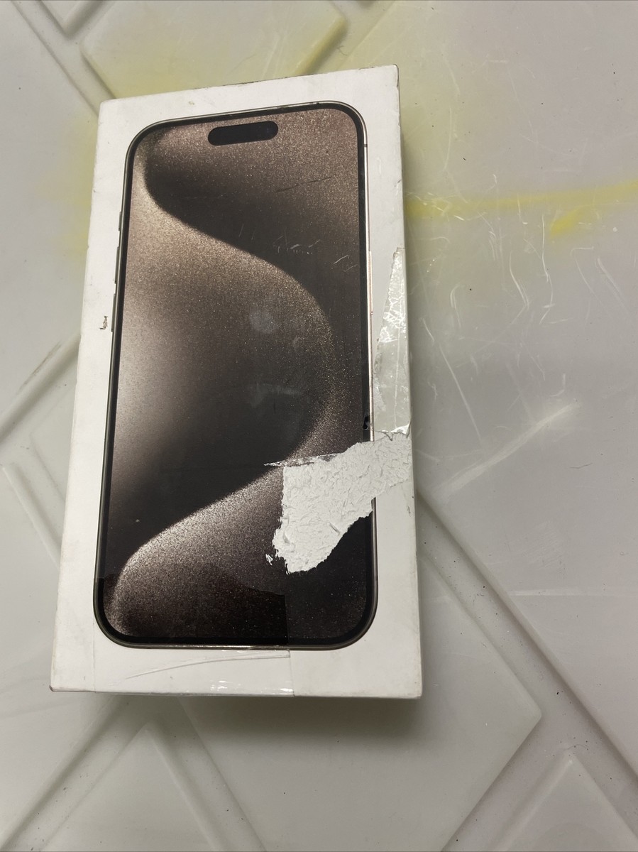 Apple iPhone 15 Pro Max 256GB Black Titanium - Empty Box ONLY | eBay