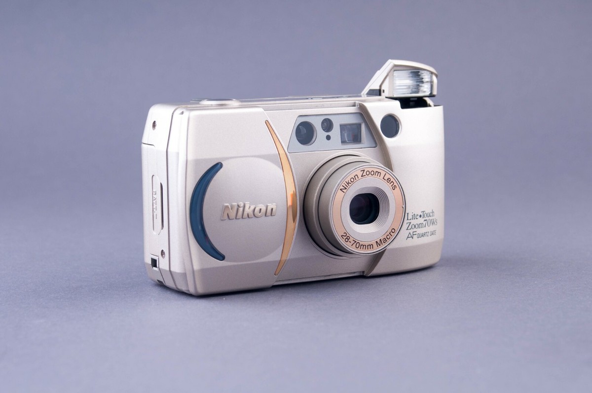 Nikon LiteTouch Zoom 70WS Quartz Date 35mm Point & Shoot Film
