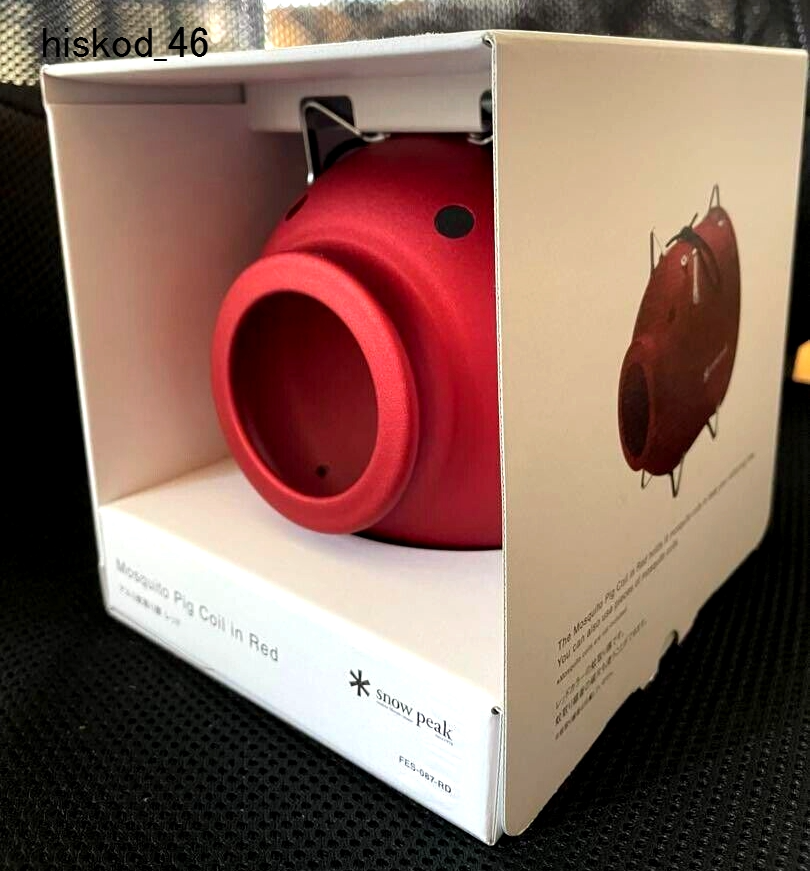 Snowpeak Mosquito Pig Coil in Red