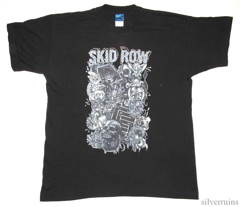 Skid Row Vintage T Shirt 1995 Subhuman Race Tour 90's Metal Rock