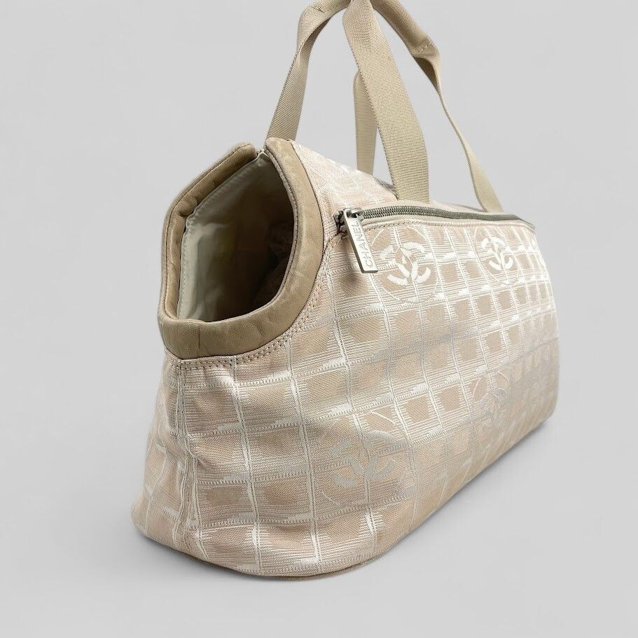 Chanel New Travel Line Dog Carrier Dog Carry Pet Carrier Pet Carry