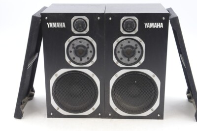 YAMAHA NS-1000MM Speaker Black Pair NS1000MM NS From Japan Used