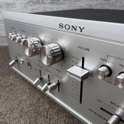 SONY TA-1150D Integrated Amplifier Silver Good GP | eBay