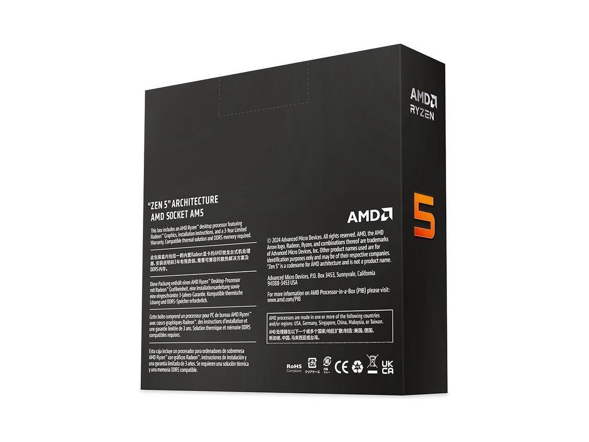 新品未開封☆AMD Ryzen 5 9600 Socket AM5 2個セット 41ofWSOZcZL.jpg