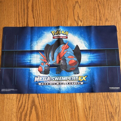 MEGA Swampert EX Premium Collection 23” x 13.5” Pokémon Trading