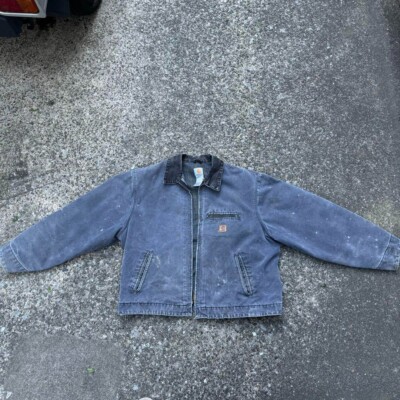 Vintage Carhartt J97 PTL Detroit Jacket Work Wear Blanket Lined