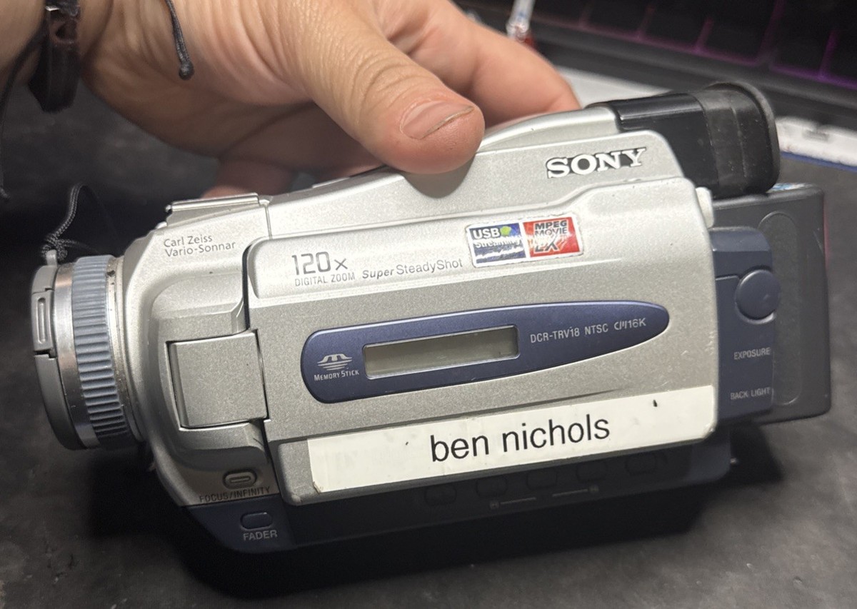 Sony TRV18 Camcorder - Silver for sale online | eBay