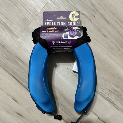 Cabeau Evolution Cool Travel Neck Pillow Blue Fast Shipping | eBay