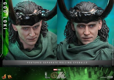 Ready! New Hot Toys DX40 1/6 God Loki Collectible Male Action