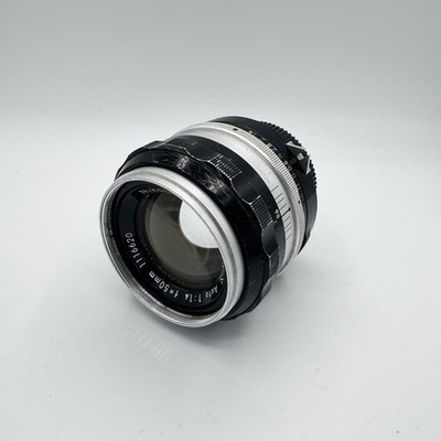 Nikkor-S Auto 50mm f1.4 Manual Focus Non-Ai Lens, Vintage 1960s | eBay