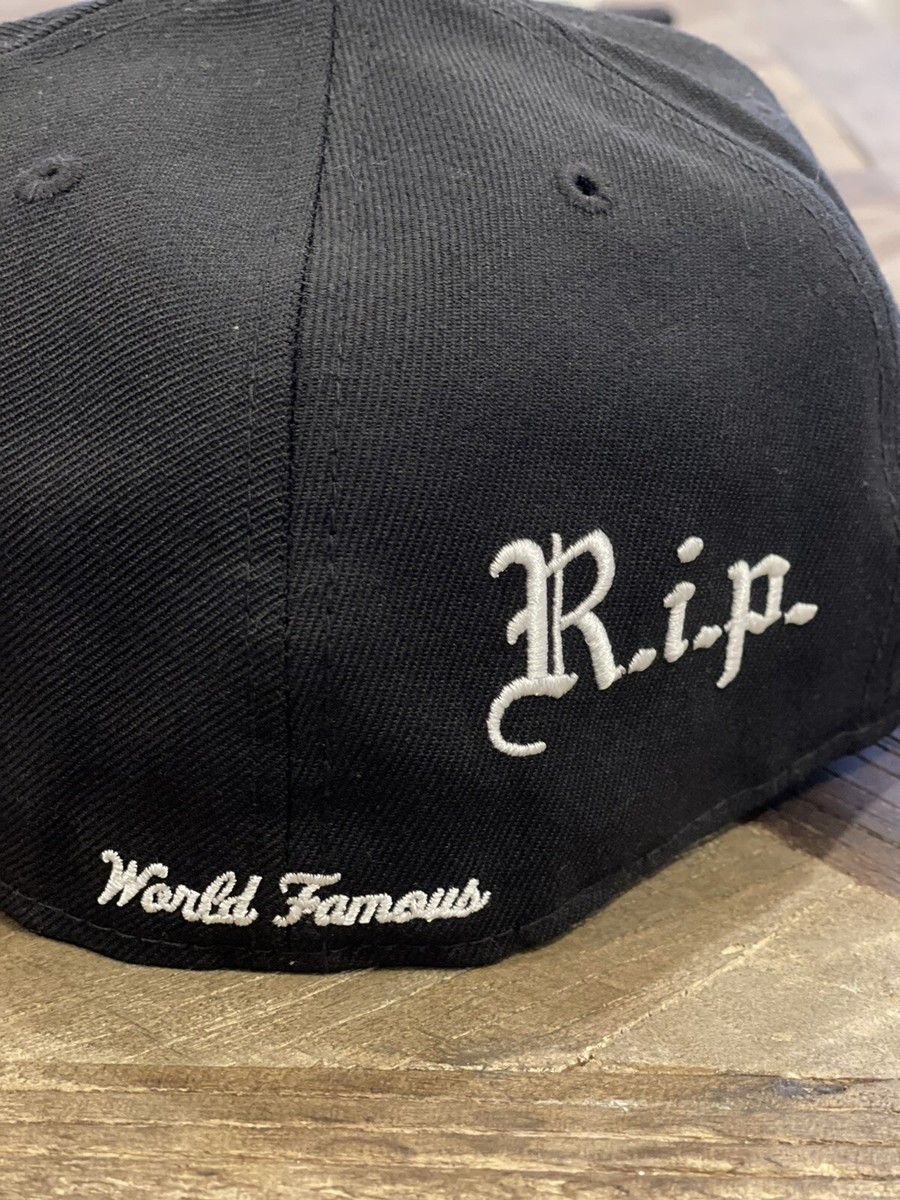 Supreme R.I.P. World Famous 7 3/8 59Fifty New Era Hat Fitted Cap