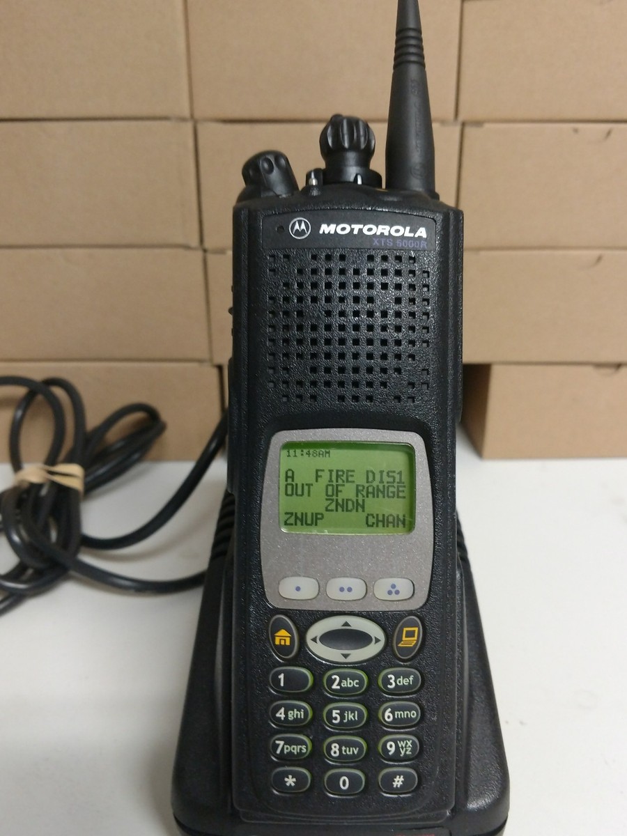 12) MOTOROLA XTS5000 III 800mhz P25 DIGITAL RADIOS H18UCH9PW7AN
