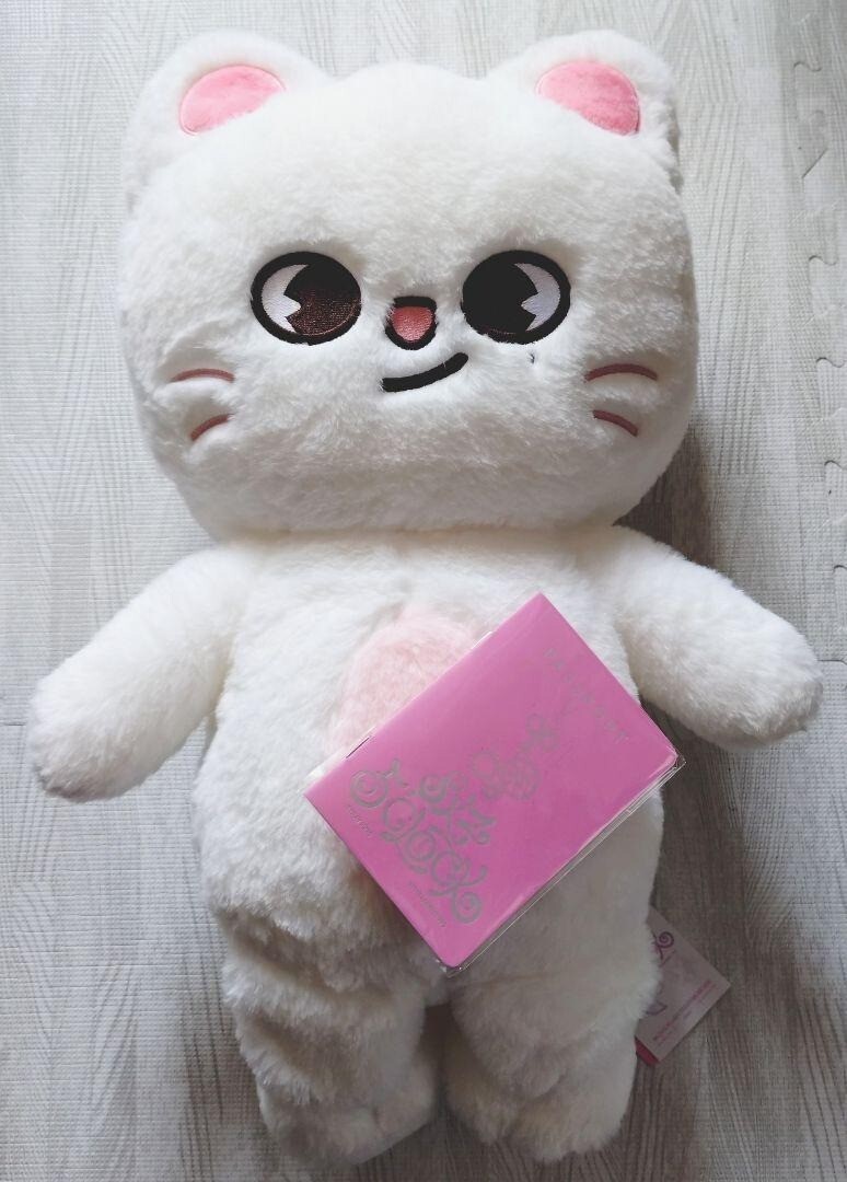 Stray Kids SKZOO Jiniret 60cm Plush Doll Official 5 o'clock Teddy