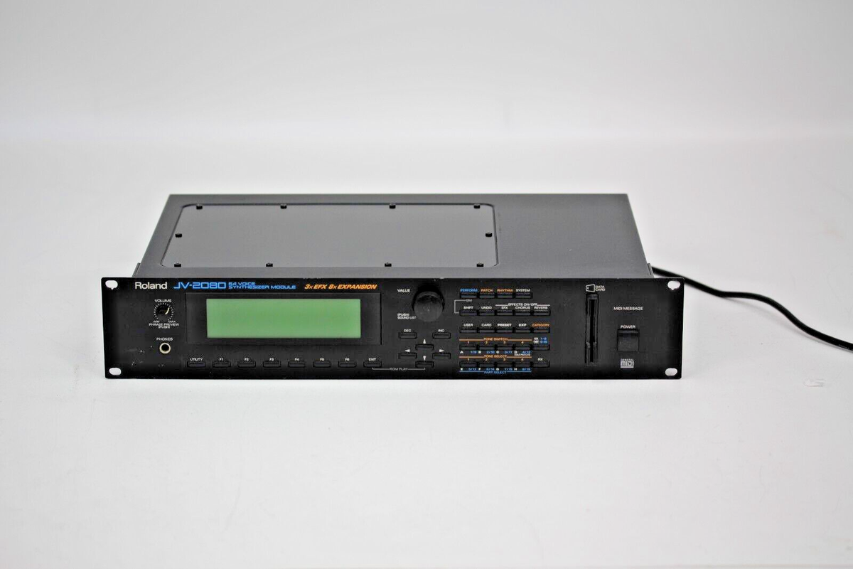 Roland JV-2080 64 Voice Rack Synth Module synthesizer Excellent