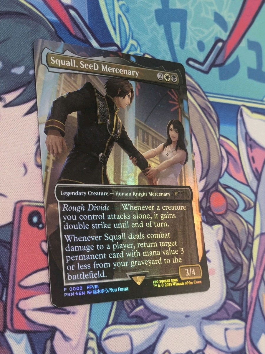MTG FF SeeDの傭兵、スコール foil プロモ 英 SeeDの傭兵、スコール