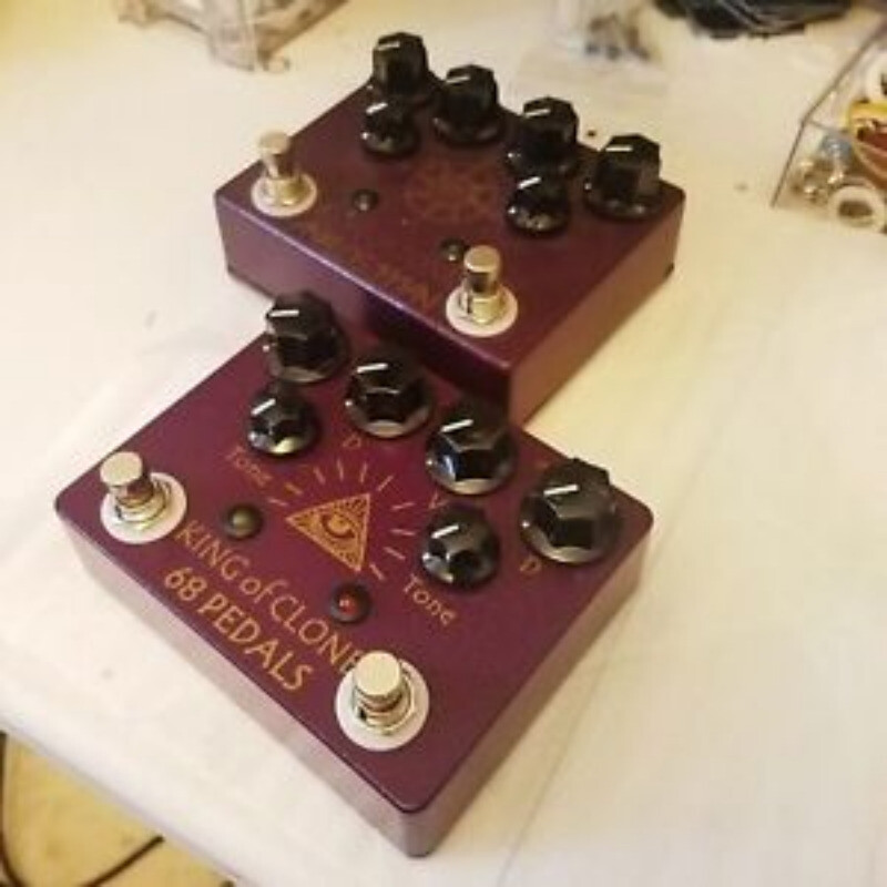 68 Pedals King of Clone Overdrive KOT King of Tone Original Clone