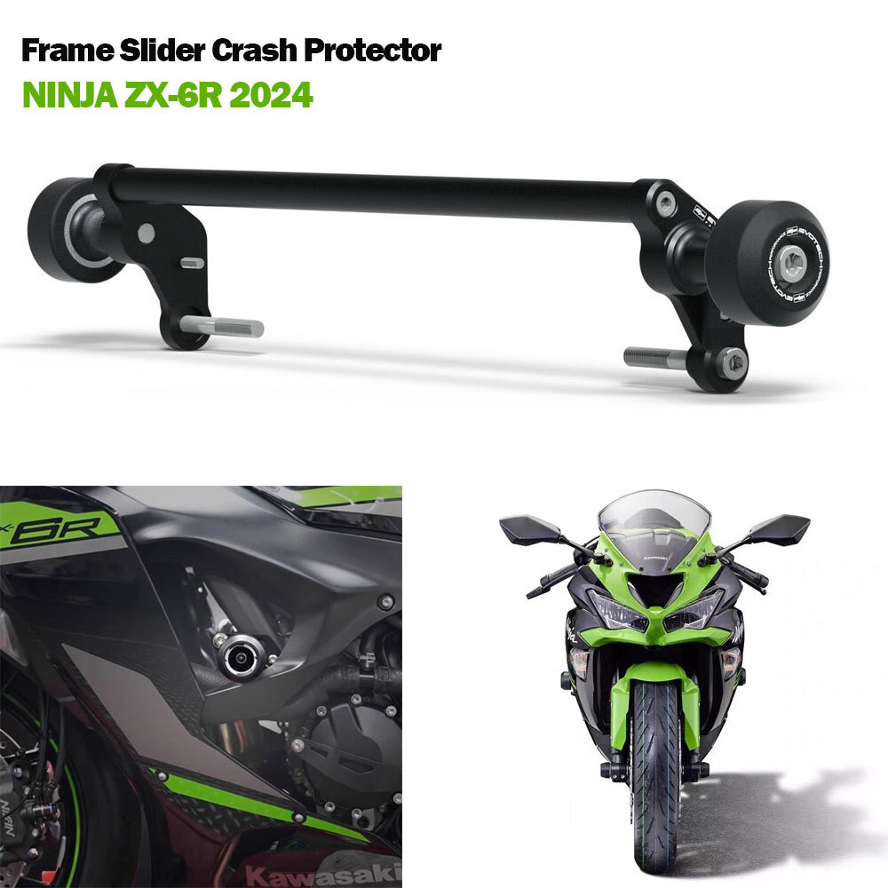ZX6R 2024 Crash Protection Frame Slider Crash Protector For NINJA