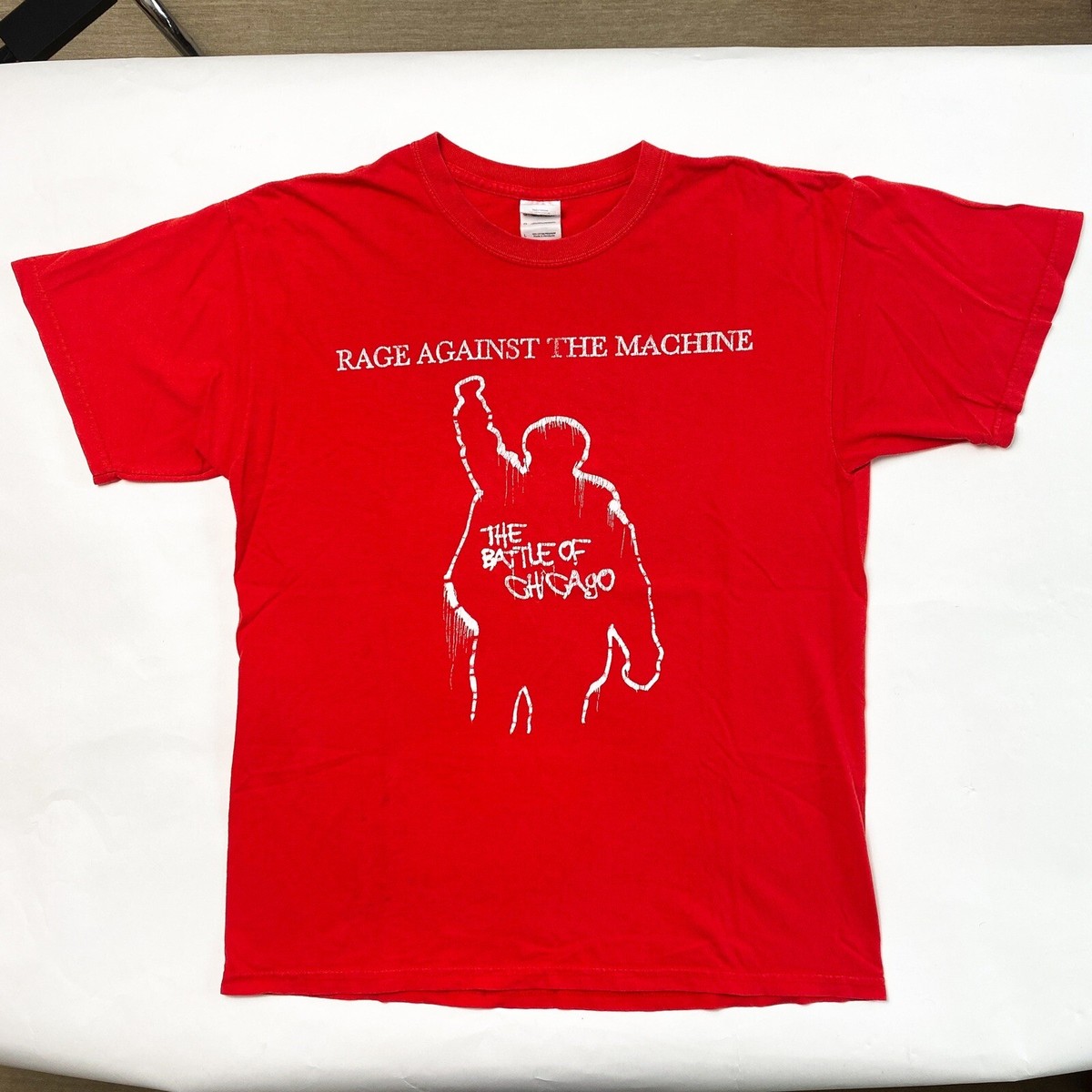 Rage Against The Machine The Battle Of Chicago Band Concert T