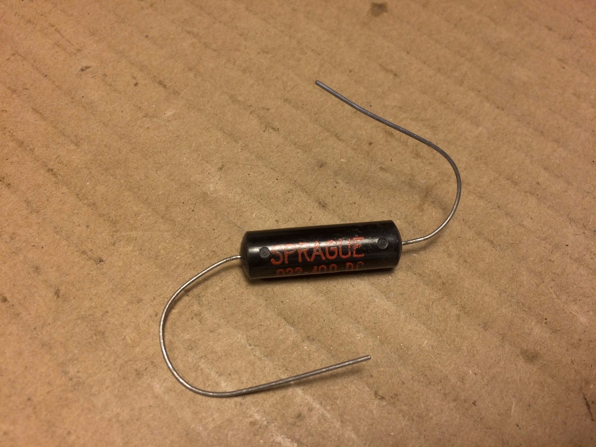 SPRAGUE .022 400 スプラグ コンデンサー ブラックビューティー